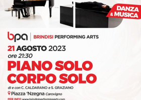 PIANO SOLO CORPO SOLO di e con Claudia Caldarano e Simone Graziano